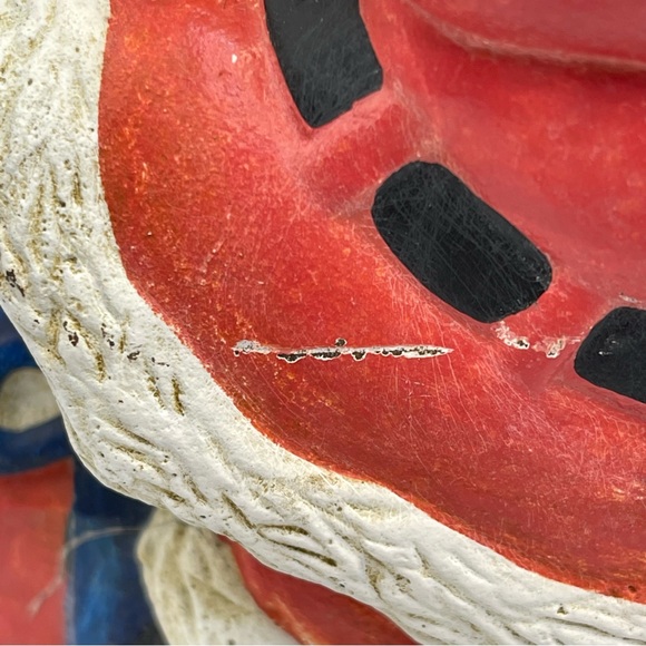 Vintage 1992 Santa Claus cast iron doorstop Lillian Vernon #9454 Christmas toys - Picture 12 of 16